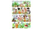 NEU Stickvorlage "Tiere des Waldes" 141 mit ABC 897616